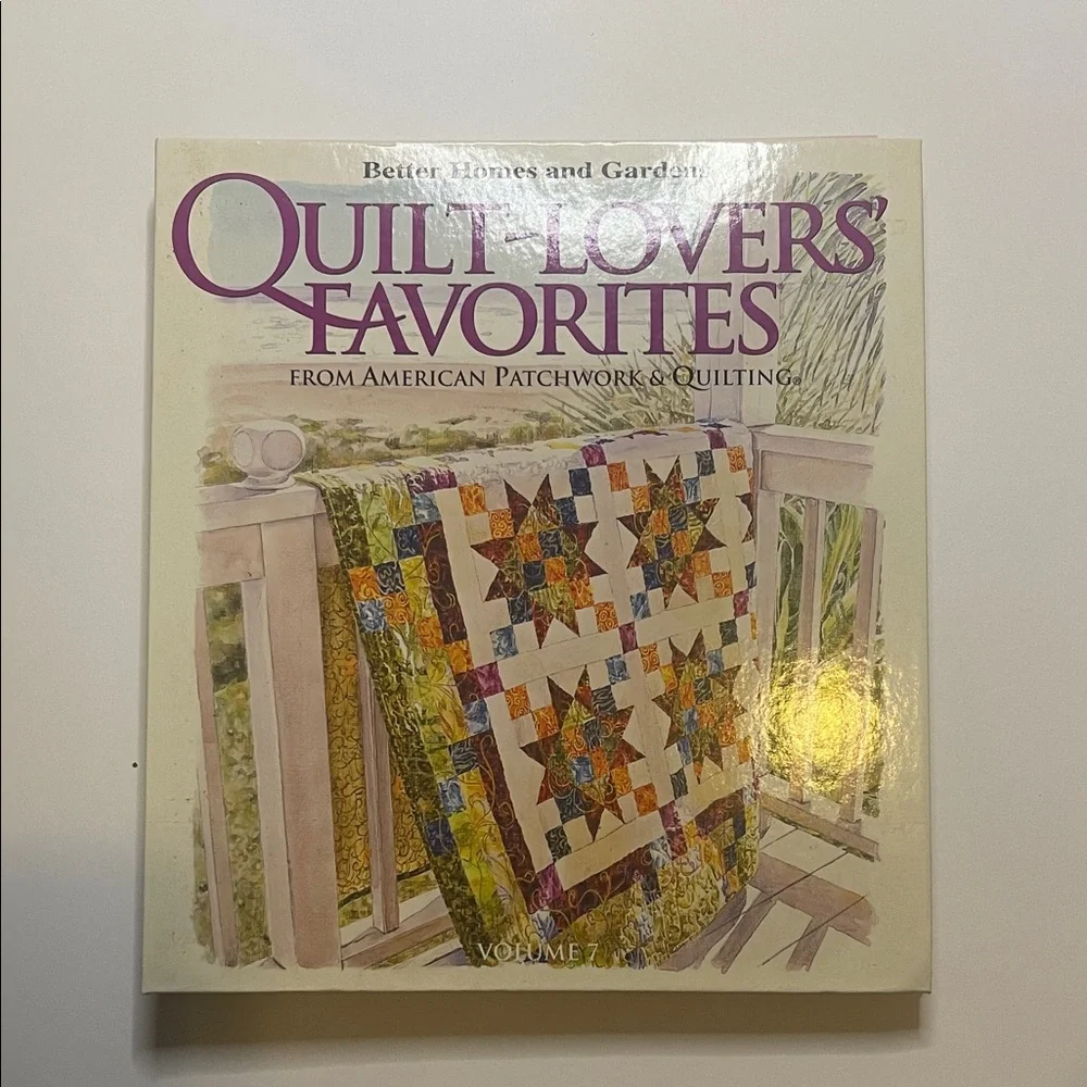 Better Homes And Gardens‎ Quilt Lovers' Favorites Book